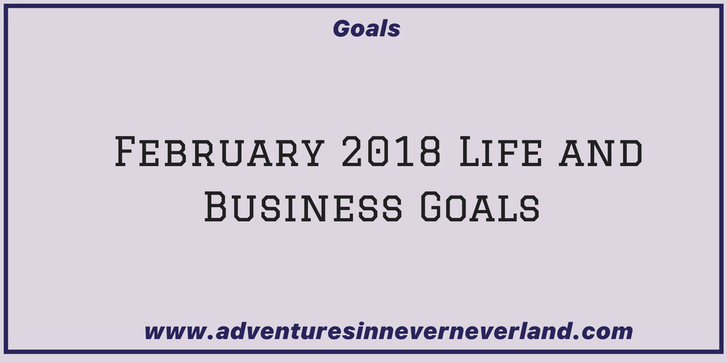 come and see what my February #goals ae