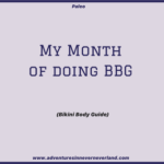 my one month progress using #BBG