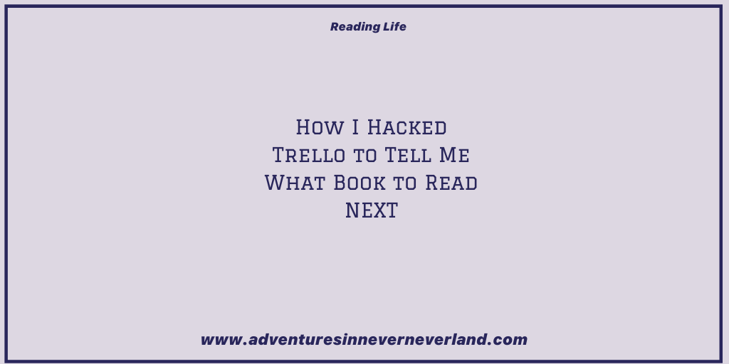 how i manged to get my elevevdy billion books in order