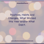 Where I describe what worked and what didn't for 2018