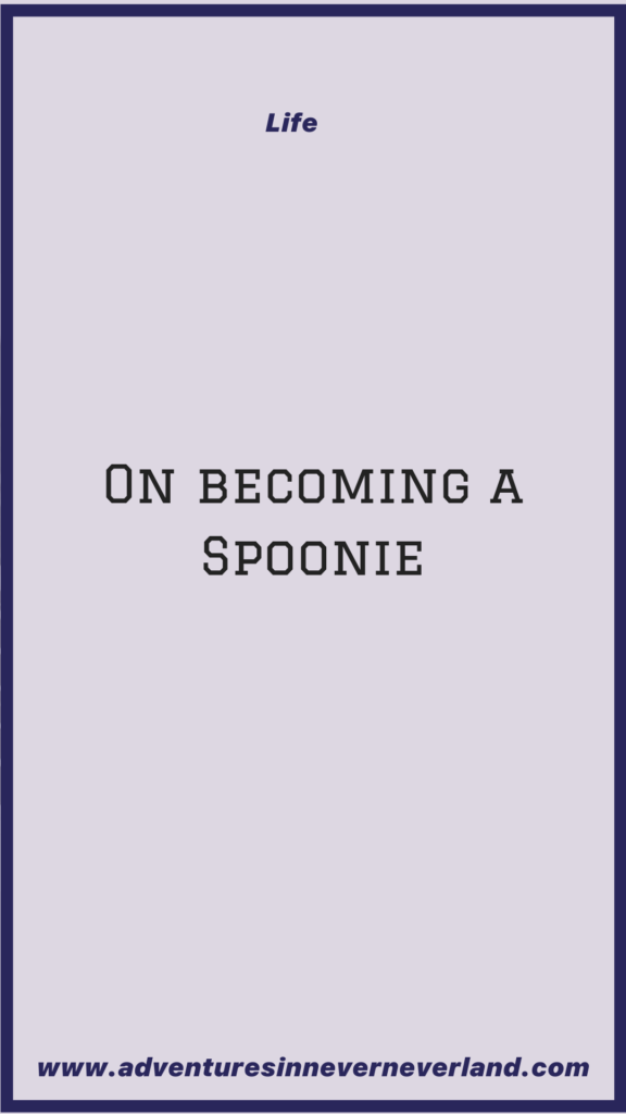 When I became a #spoonie