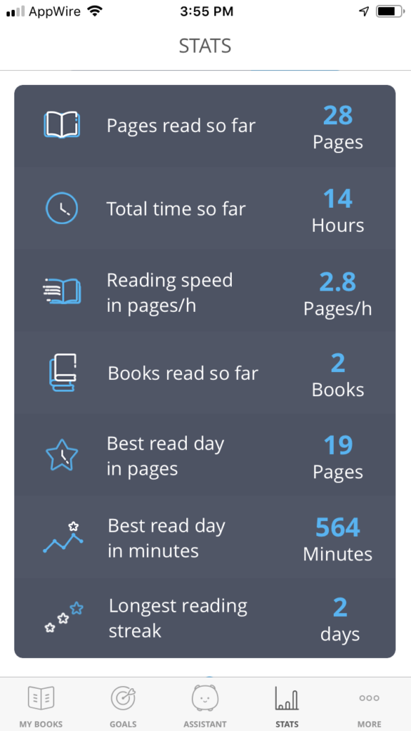Bookly is a great way of tracking your reading!